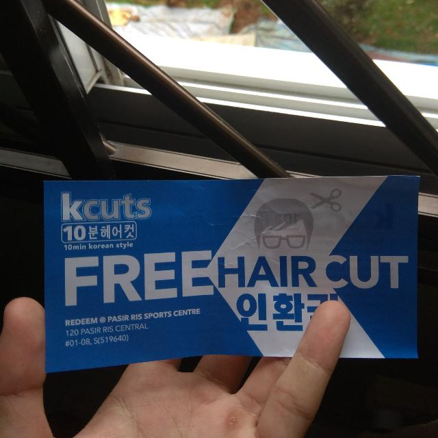KCuts Free Haircut Coupon, Tickets & Vouchers, Vouchers on ...
