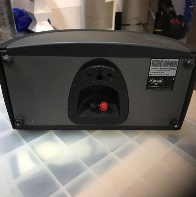 klipsch synergy s1 surround speakers