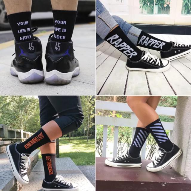 Off white flame socks cheap