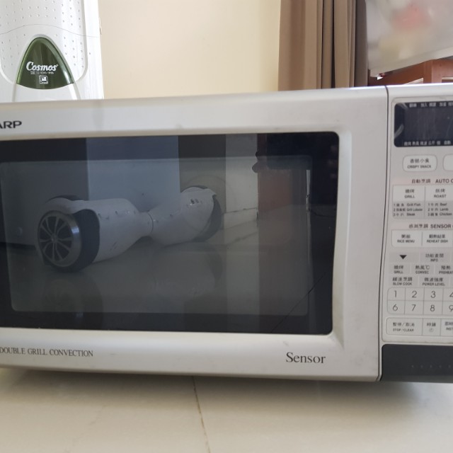 Microwave sharp double grill convection, Elektronik, Lainnya di Carousell