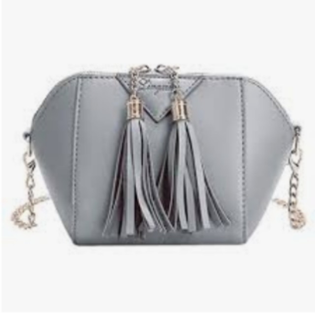 Price Dropped Mini Casual Pu Leather Tassel Zipper Closure