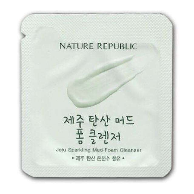 nature republic mud foam cleanser