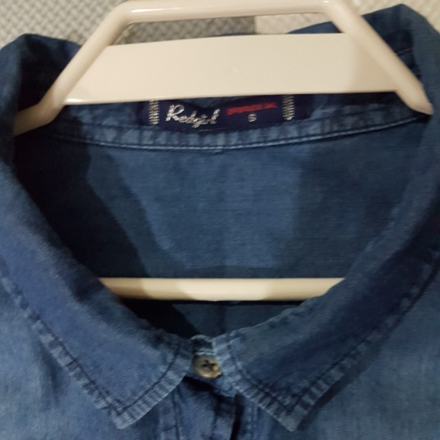 red girl denim dress