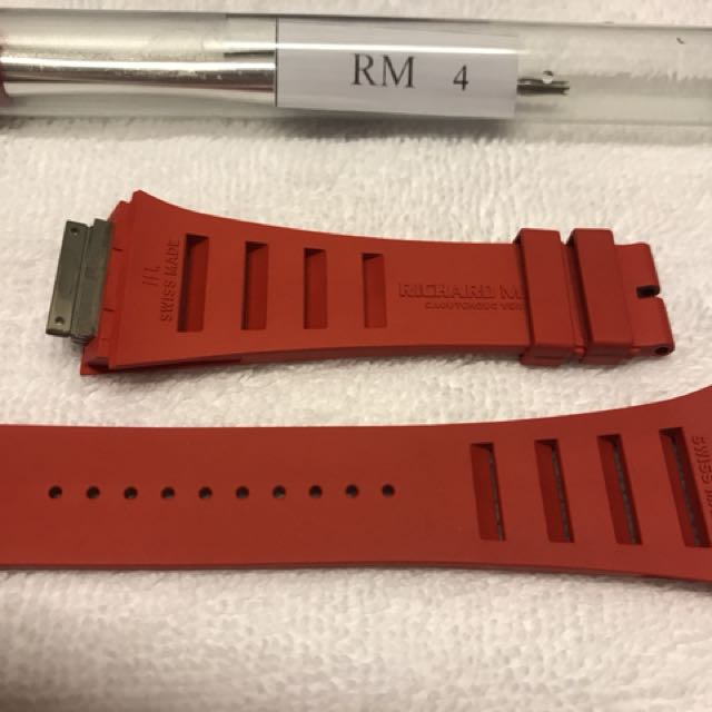 Richard mille discount strap change