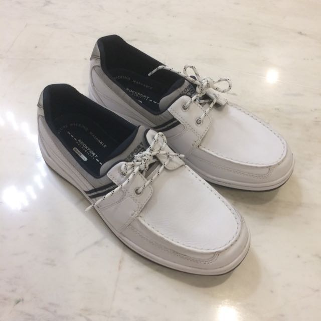 rockport shoes white