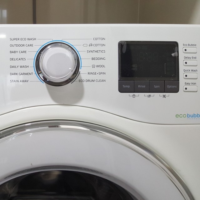 Samsung ECO Bubble washing machine, TV & Home Appliances, Washing