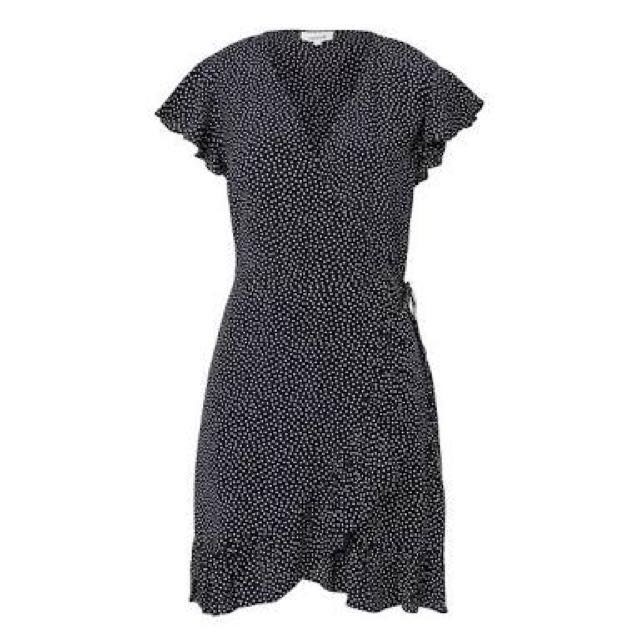 seed wrap dress