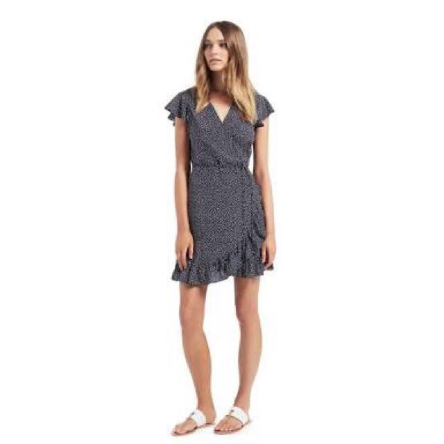 seed wrap dress