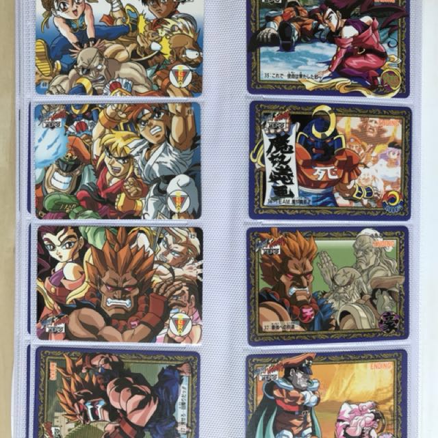 Akuma No.84 Street Fighter ZERO Carddass Card ZERO Alpha CCG JAPAN BANDAI  1995