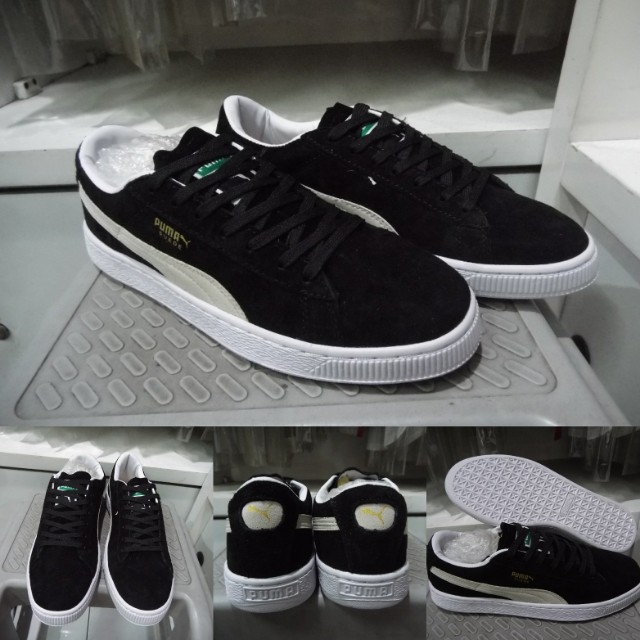 puma suede hitam