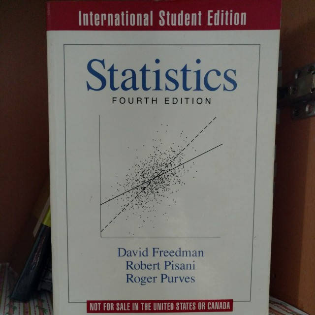 Statistics 4th Ed By David Freedman R Pisani R Purves