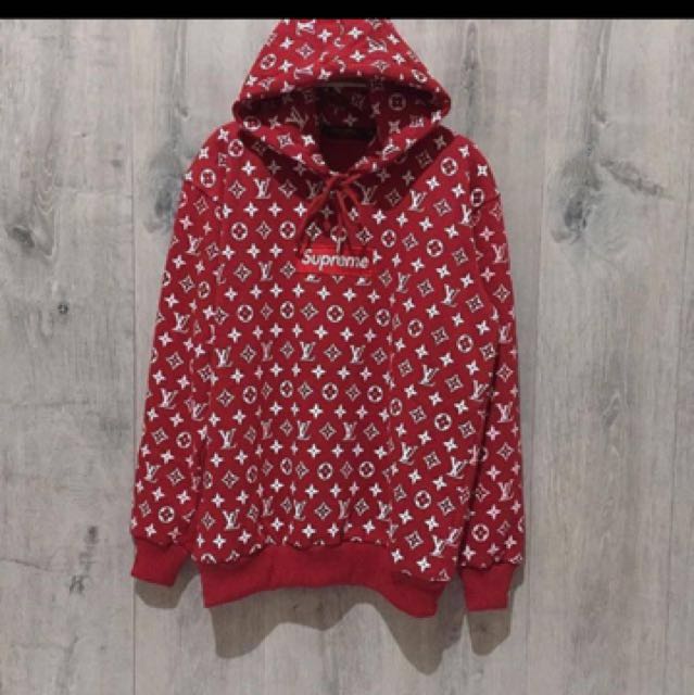 supreme louis vuitton hoodie for sale