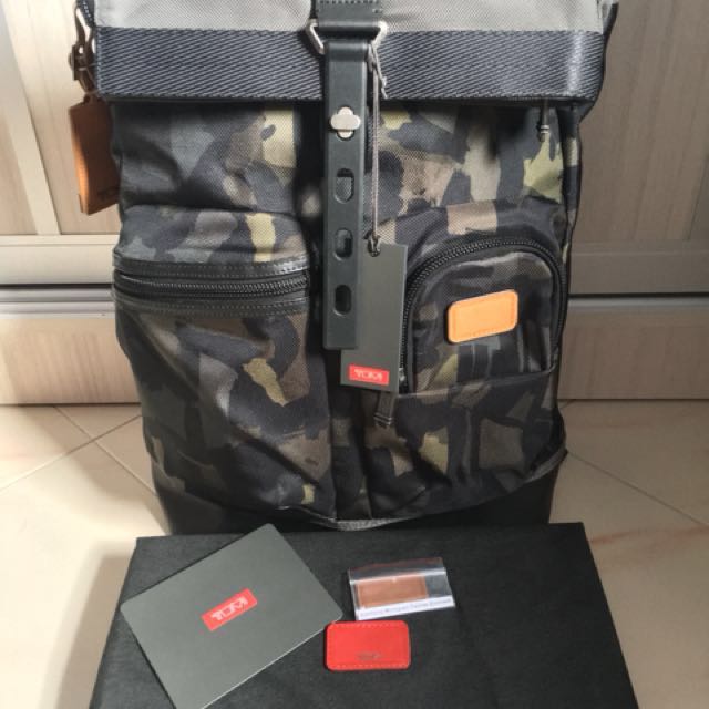 Tumi luke roll top backpack top