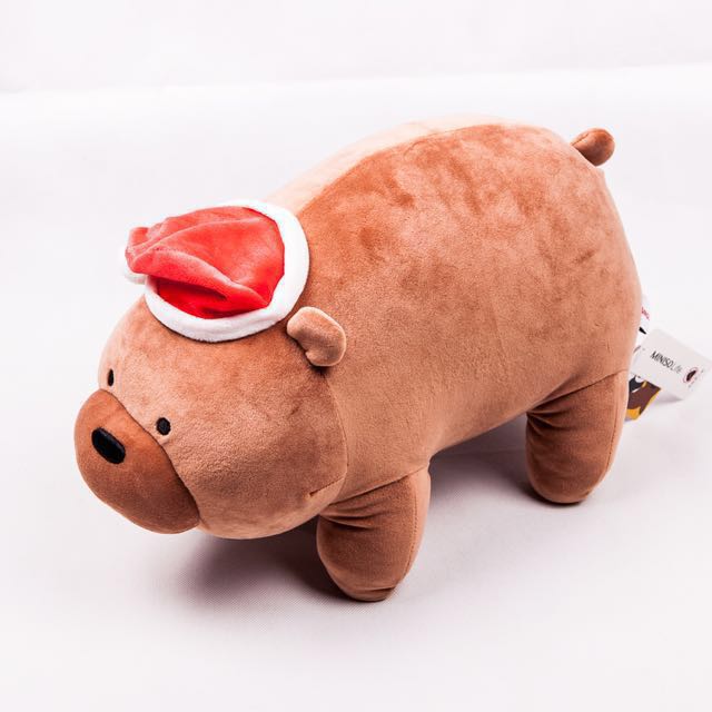 We bare bears plush toys! 😍(CHRISTMAS EDITION!)Authentic from Miniso