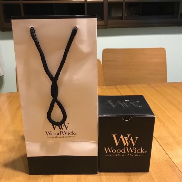 Woodwick Trilogy Candle Fireside Redwood Sandalwood Clove, Babies