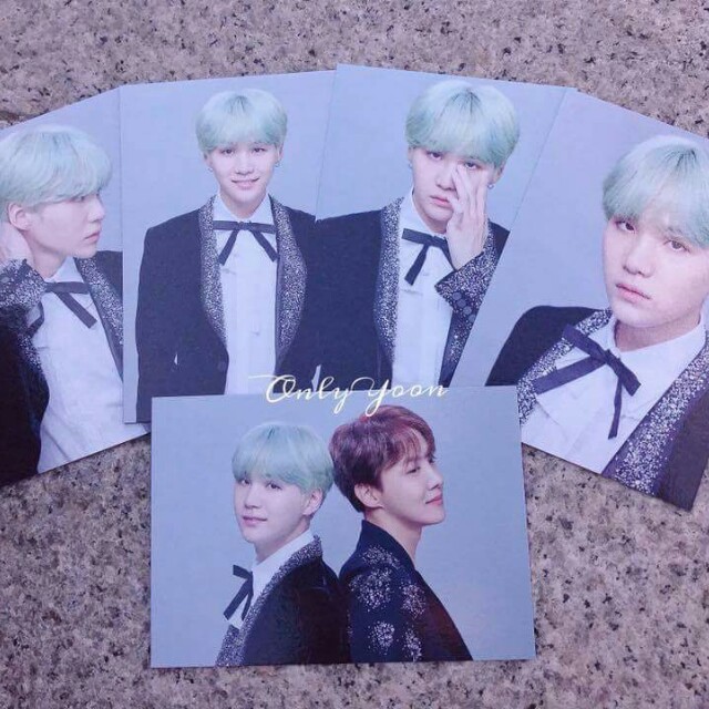 WTB] The Wings Tour Seoul Final Mini photo Suga and Sope