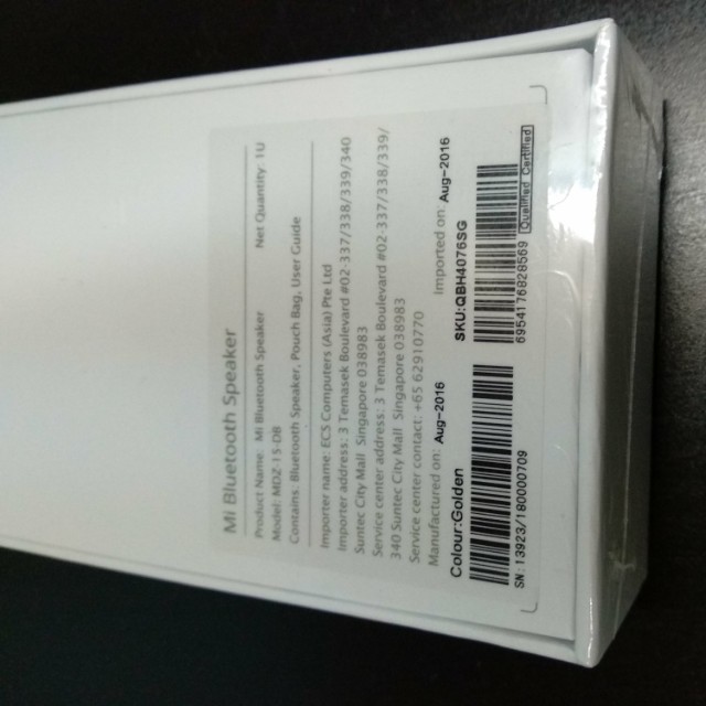 Xiaomi Bluetooth Speaker MDZ 15 DB, Audio, Soundbars, Speakers ...