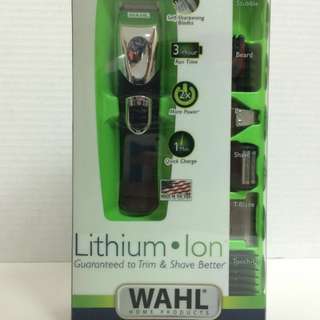 Wahl 9854-600 Lithium Ion All In One Trimmer with 100volts charger