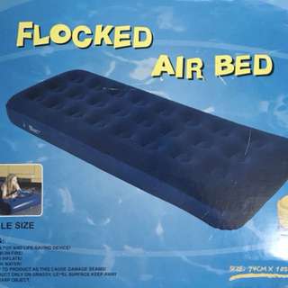 Flocked Air bed