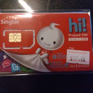 SingTel Sim Card