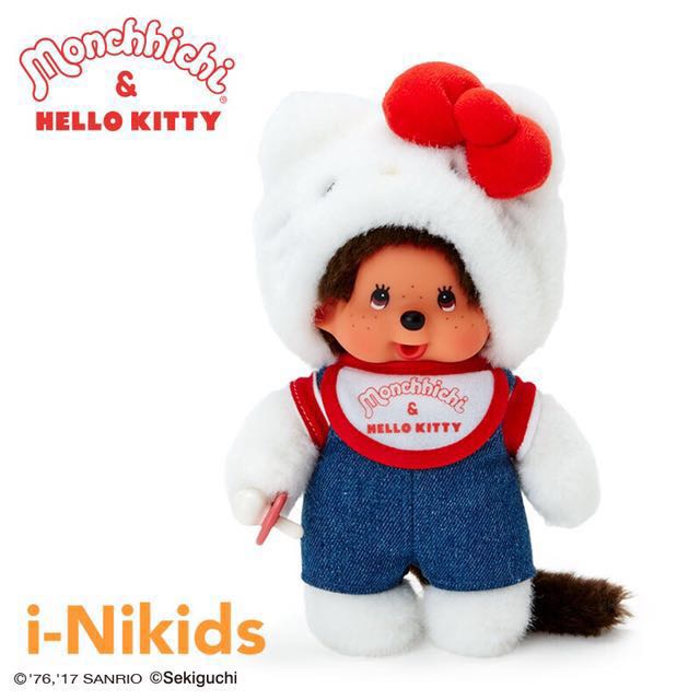 monchichi hello kitty
