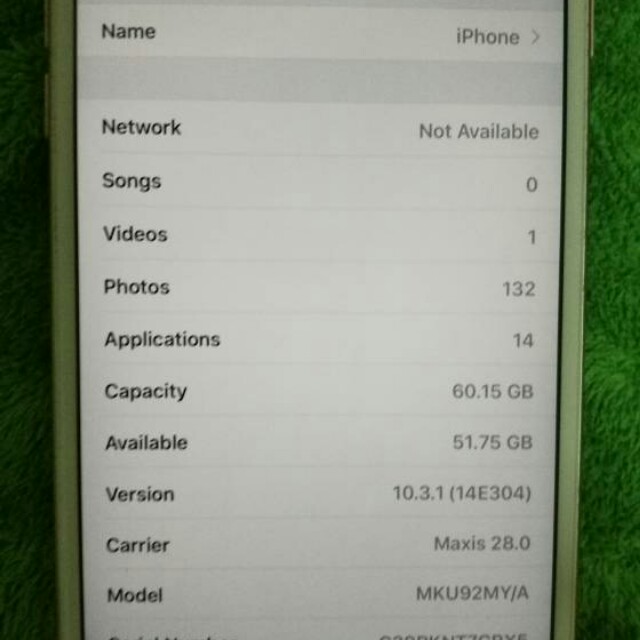 iphone 6s 132 gb rose gold
