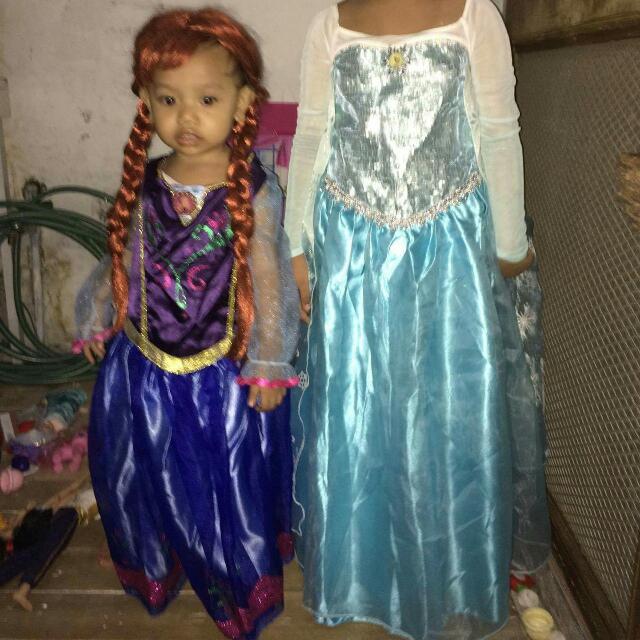 baby anna frozen costume