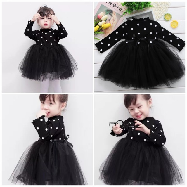 black tulle skirt baby