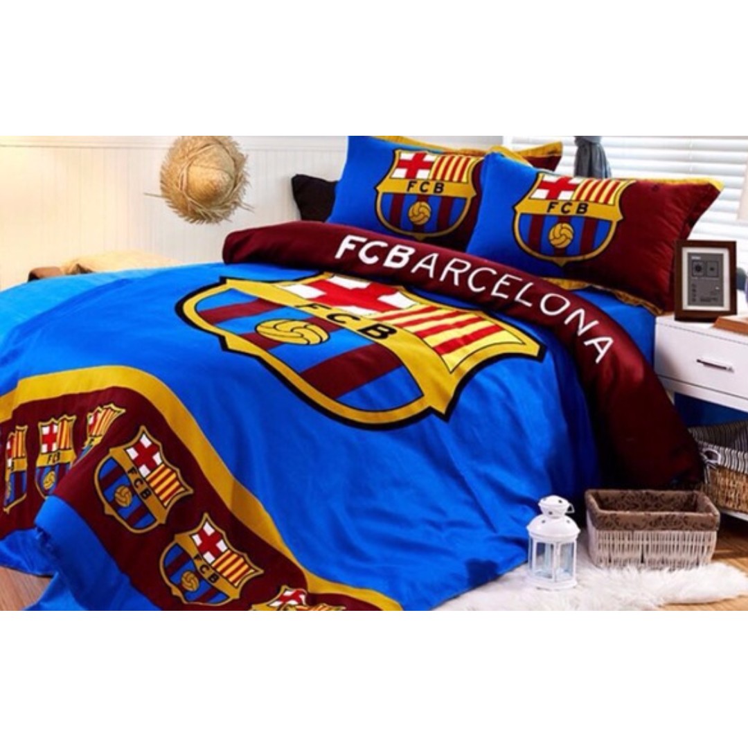 640 Gambar gambar bed cover barcelona Terbaru