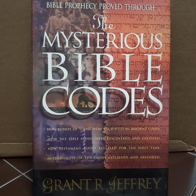 Christian Book "The Mysterious Bible Codes" by Grant R Jeffrey, Books