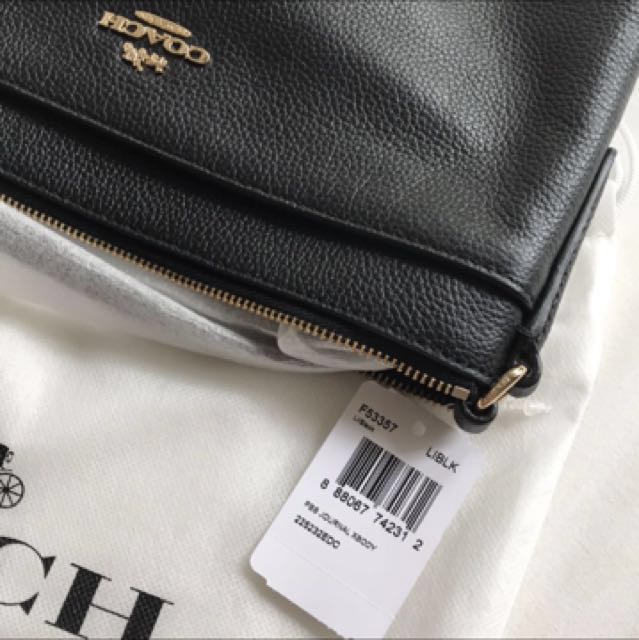 Coach polished pebble journal crossbody shop