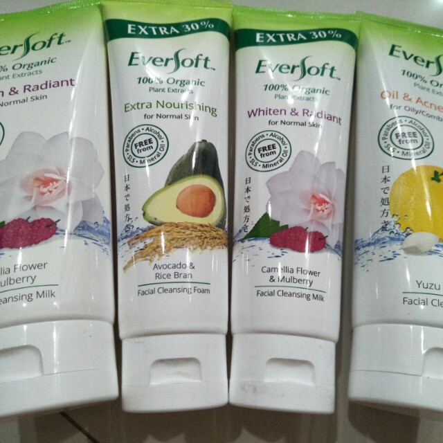 Eversoft facial wash, Beauty & Personal Care, Bath & Body, Body Care on