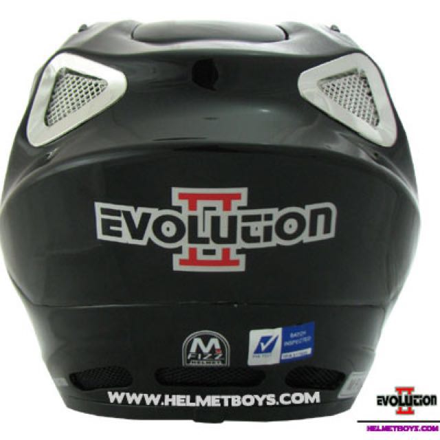Evo 2 EVOLUTION II Helmet, Motorcycles, Motorcycle Apparel on Carousell