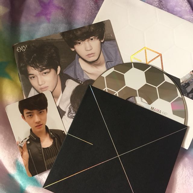 Exo Mama Album Korean Ver Including Photocard Hobbies Toys Memorabilia Collectibles K Wave On Carousell