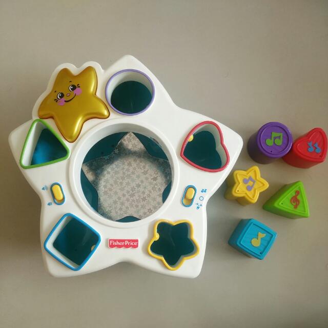 Fisher price musical shape sales sorter
