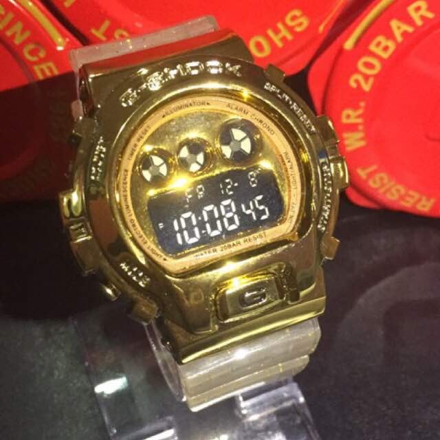 G shock deals jelly gold