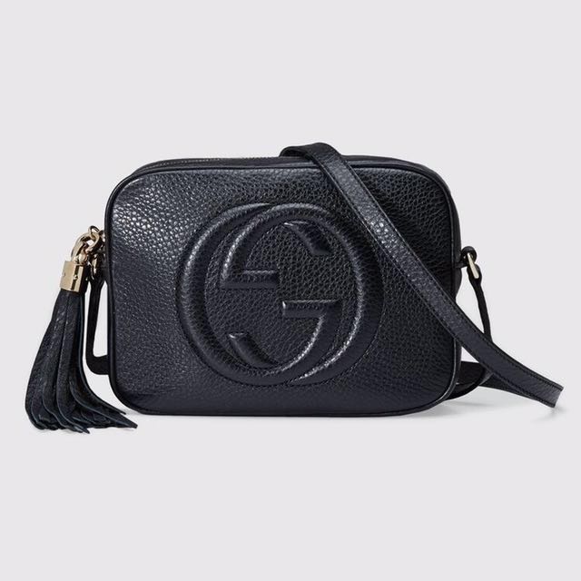 Gucci Soho Black Shoulder Bag Crossbody Tas Selempang Hitam