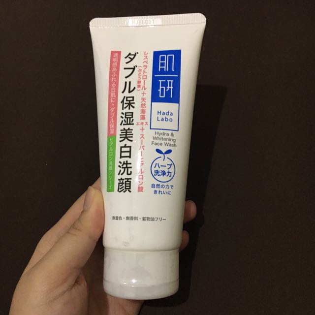 hydra and whitening face wash