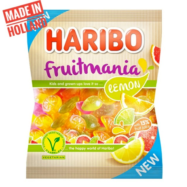 Haribo Fruitmania Lemon, Food & Drinks, Packaged Snacks on Carousell