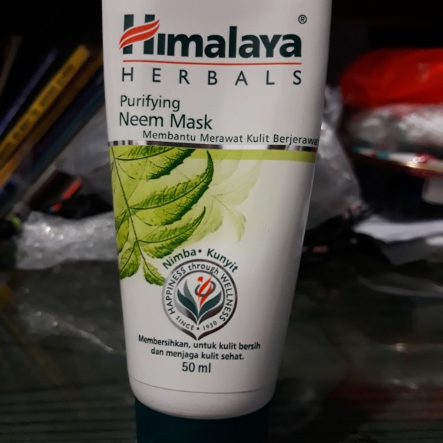 Hot Himalaya Neem Mask Untuk Kulit Berjerawat Kesehatan Kecantikan Kulit Sabun Tubuh Di Carousell