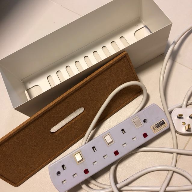 IKEA Cable Management Box & Electric Sockets, Furniture & Home Living