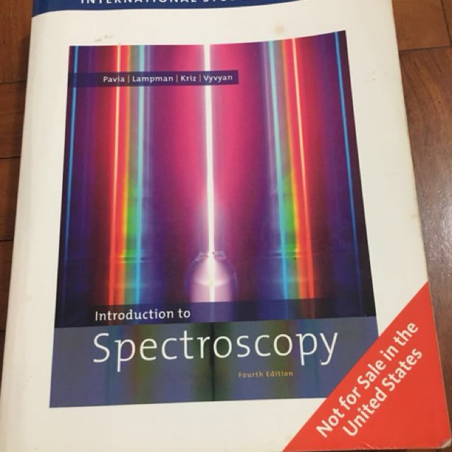 Introduction to Spectroscopy, 4th Edition, Pavia, Hobbies & Toys, Books