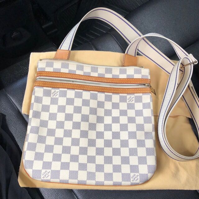 louis vuitton sling bag white