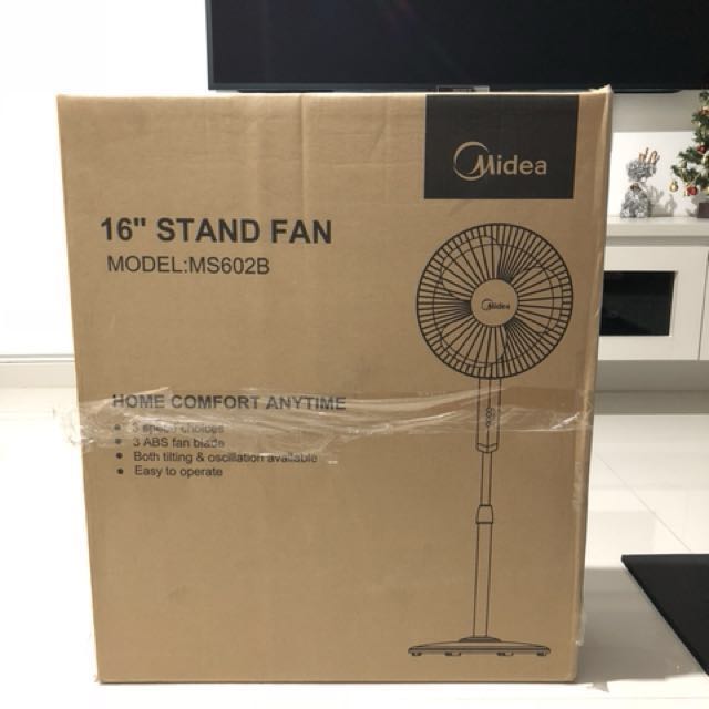 Midea 16 Stand Fan Home Appliances On Carousell