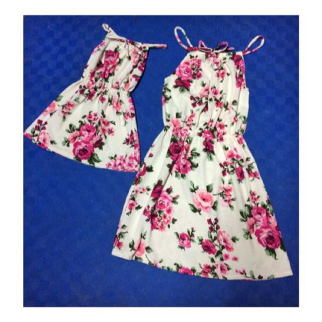 terno dress for mom and daughter