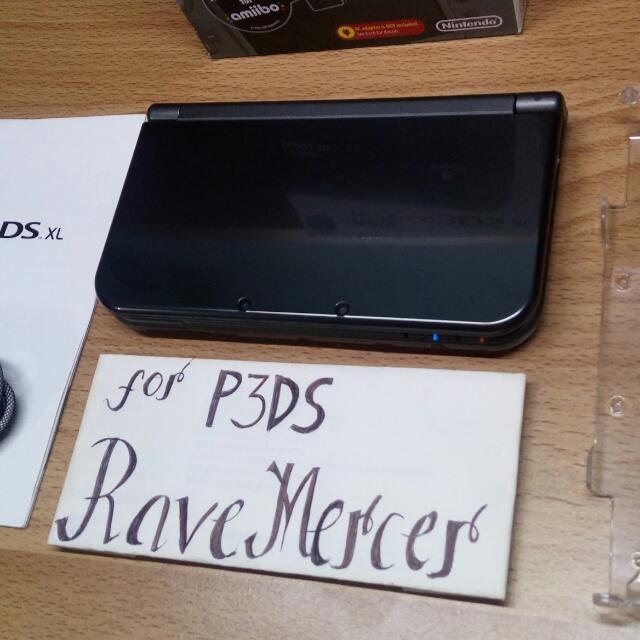 New Nintendo 3DS XL US Version Metallica Black, Video Gaming, Video