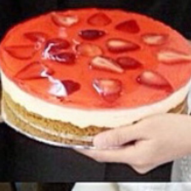 NoBake Jelly Hearts Cheesecake, Food & Drinks, Homemade Bakes on Carousell