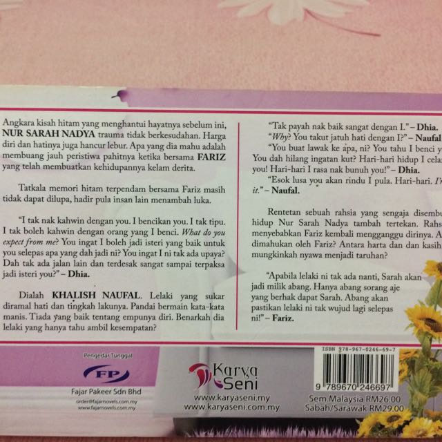 Novel Hari Hari Aku Rindu Books Stationery Books On Carousell