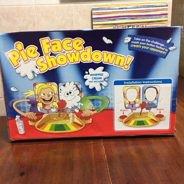 Pie Face Showdown, Hobbies & Toys, Toys & Games on Carousell