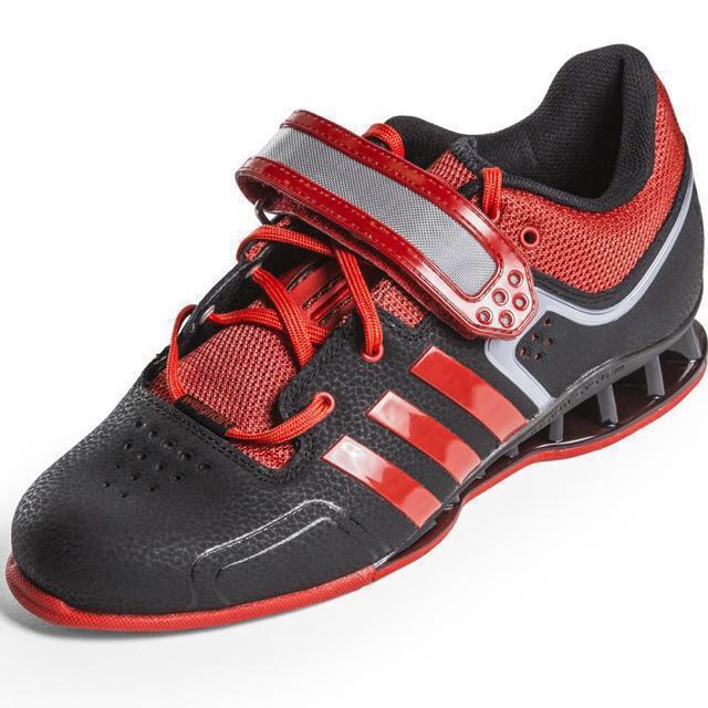 red adipowers weightlifting shoes us8 5 sports sports games